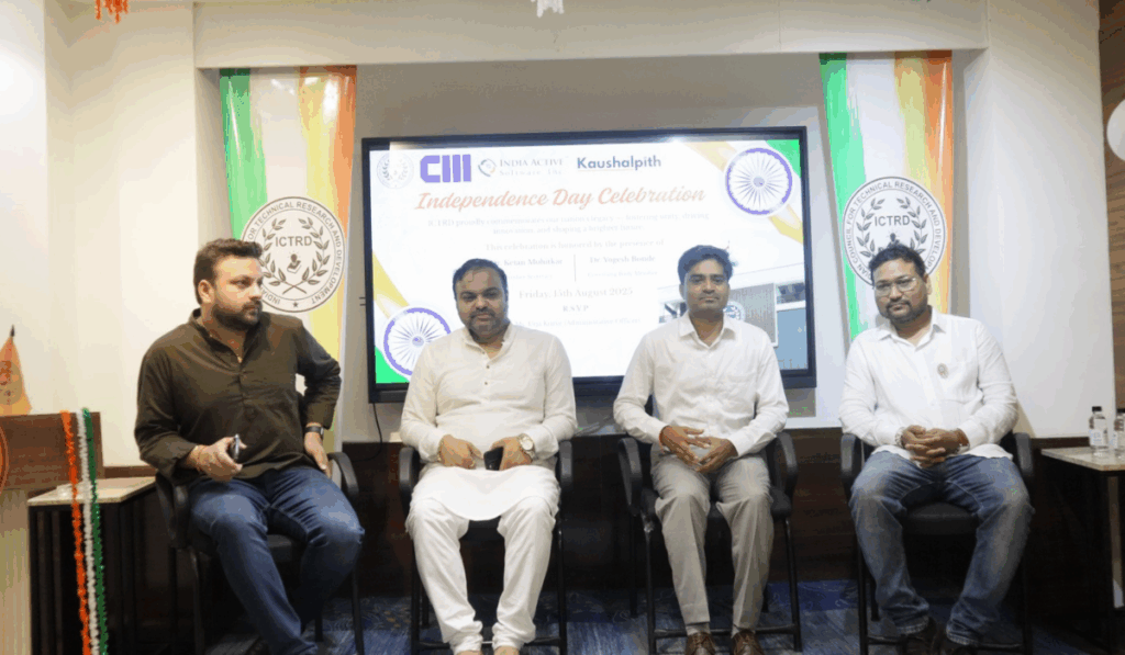 Dignitaries at ICTRD Independence Day celebration
