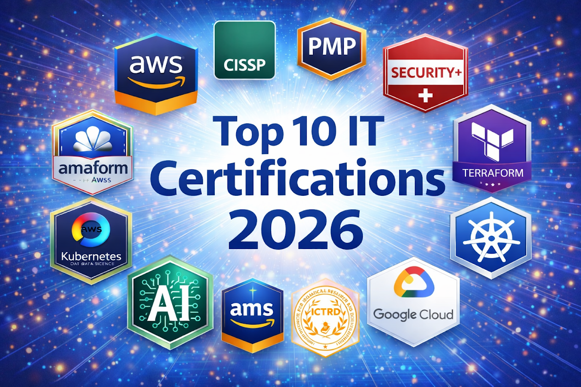 Top 10 Best IT Certifications to Boost Your Career in 2026